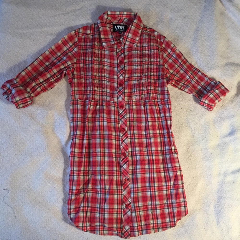 Button-down Baby Doll Dress